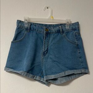 Denim Blue Women's Shorts